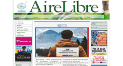 Desktop Screenshot of airelibre.com